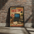 ZX Spectrum Retro Gaming Poster, 1980s Nostalgia Wall Art, Vintage Computer Print