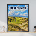Royal Birkdale Golf Course Print, Southport England Links Poster, Travel Style Wall Art